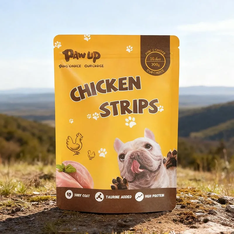 Пакувальні пакети для корму для собак зосереджені на практичності та безпеці, з гуманізованим дизайном, який віддають перевагу власникам домашніх тварин